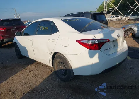 2016 Toyota Corolla Le from USA, damaged, VIN 5YFBURHE5GP479288